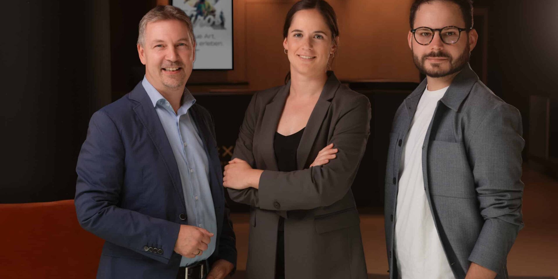 EXPERIENCE TIROL Managing Partner Peter Margreiter, Operations Manager Alina Priss & Managing Partner Felix Kozubek