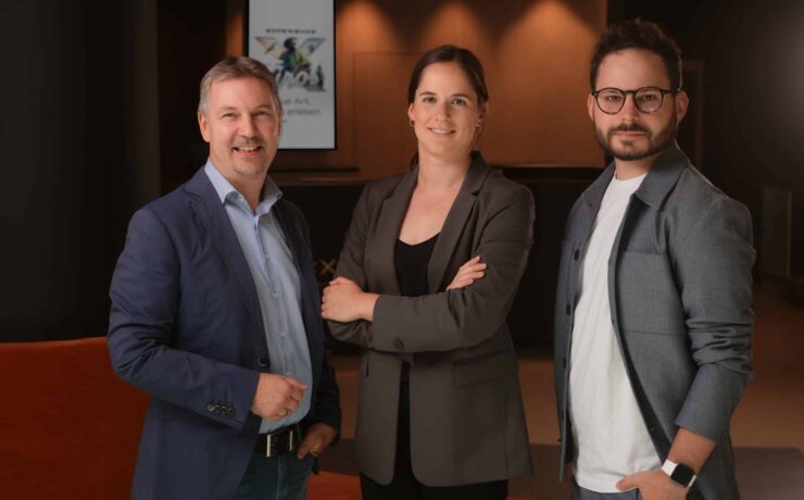 EXPERIENCE TIROL Managing Partner Peter Margreiter, Operations Manager Alina Priss & Managing Partner Felix Kozubek